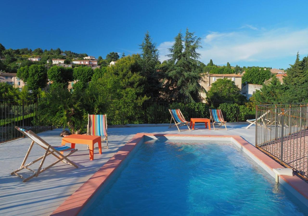 Logis Hotel - Restaurant La Marbrerie Caunes-Minervois Екстериор снимка