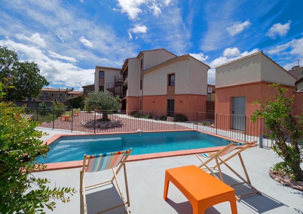 Logis Hotel - Restaurant La Marbrerie Caunes-Minervois Екстериор снимка